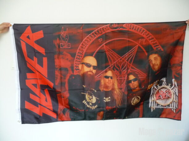 Slayer знаме флаг хеви метъл траш спийд тежка музика Слейър