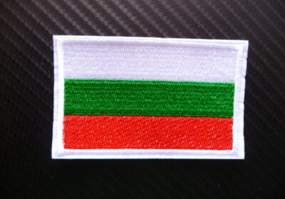 Емблема знаме флаг България нашивка знак българско трикольор