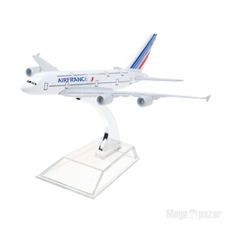 Еърбъс 380 самолет модел макет Air France метален A380 пътнически летище