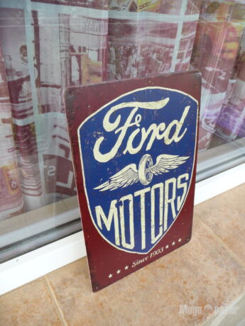 Ford Motors метална табела Форд емблема фенове фордове кола