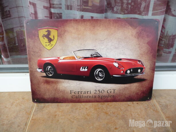 Ferrari 250 GT California Spider метална табела Ферари кола спортна