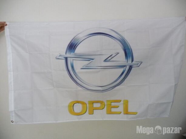 OPEL знаме флаг Opel Корса Астра Кадет Манта фенове готино бяло