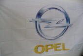 OPEL знаме флаг Opel Корса Астра Кадет Манта фенове готино бяло