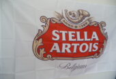 Stella Artois знаме флаг Стела Артоа бира реклама бяло белгийска