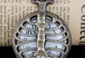 Нов Джобен часовник скелет ребра скелетон красив хубав топ