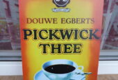 Метална табела кафе Douwe Egberts Pickwick Thee чай кафе реклама