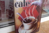 Метална табела кафе Контенетал Continental бучки захар барче