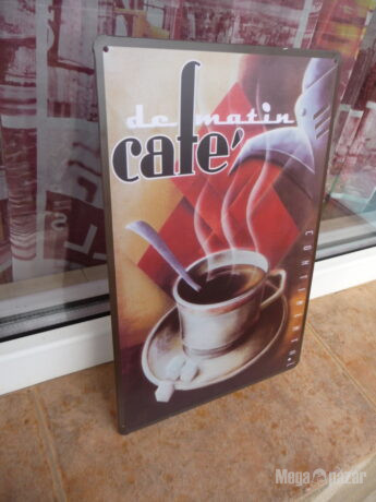 Метална табела кафе Контенетал Continental бучки захар барче