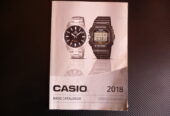 Casio Basis Catalogue Spring/Summer 2018 Каталог часовници G Shock