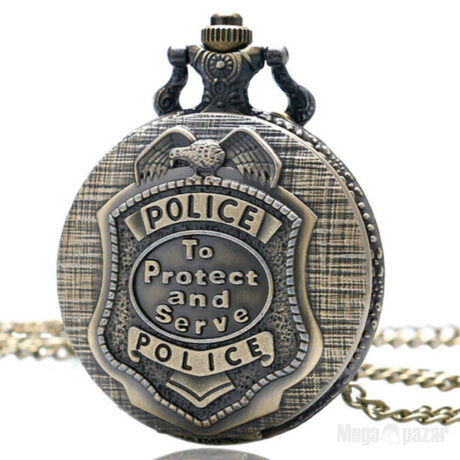 Нов джобен часовник полиция полицай милиция охрана СОТ орел