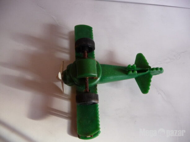 Dedal 9 стара играчка самолетче 0701 самолет крила перка