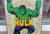 Метална табела комикс Невероятният Хълк Hulk Marvel Марвел зеленият