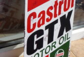 Метална табела кола Castrol GTX Кастрол моторно масло реклама смяна масла