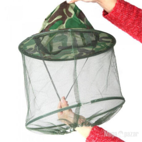 Нова шапка с мрежа предпазва от комари за рибари и пчелари
