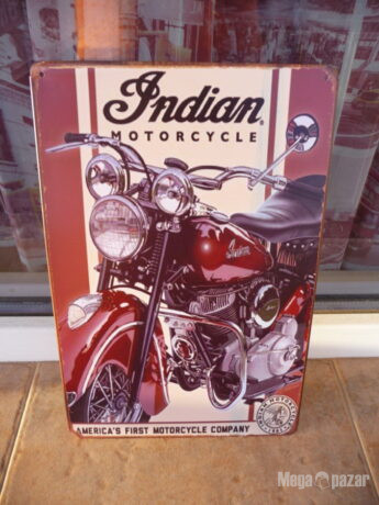 Метална табела мотор Indian Индиан Рокерски мотоциклет ретро старата моторетка